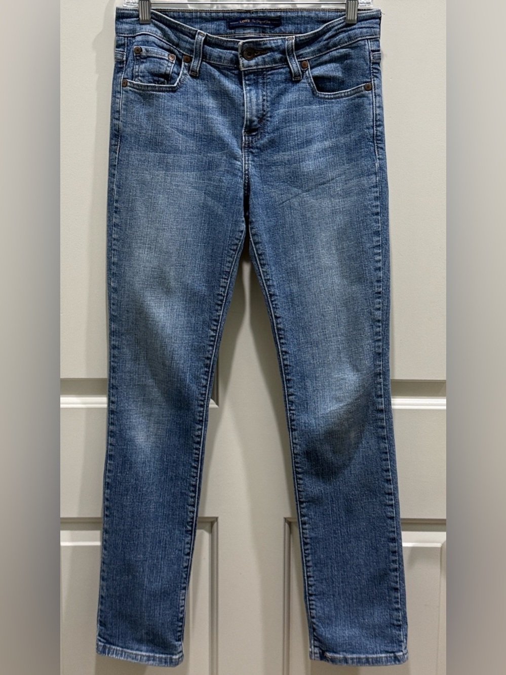 Levi’s Mid Rise Skinny Blue SZ 31 Streetwear Classic Everyday Chic Denim Jeans